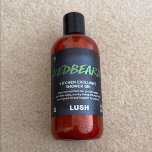 Lush Redbeard Kitchen Exclusive Shower Gel - Vibrant Red